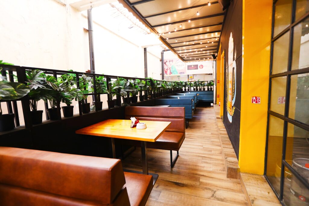 The Beer Café Interior
