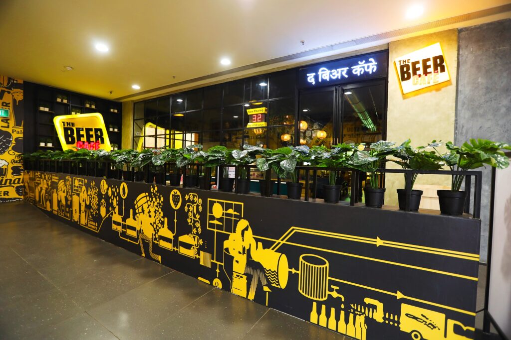 The Beer Café Interior