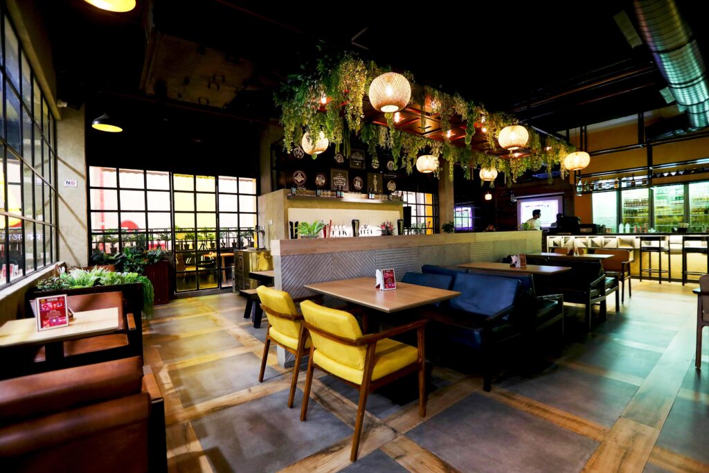 The Beer Café Interior