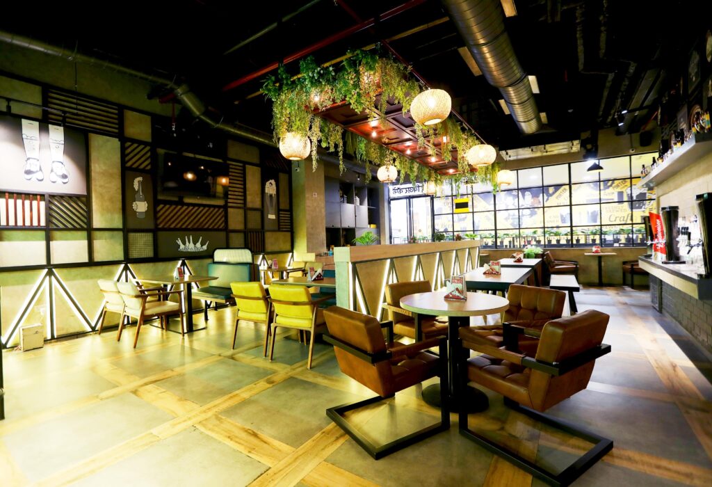 The Beer Café Interior