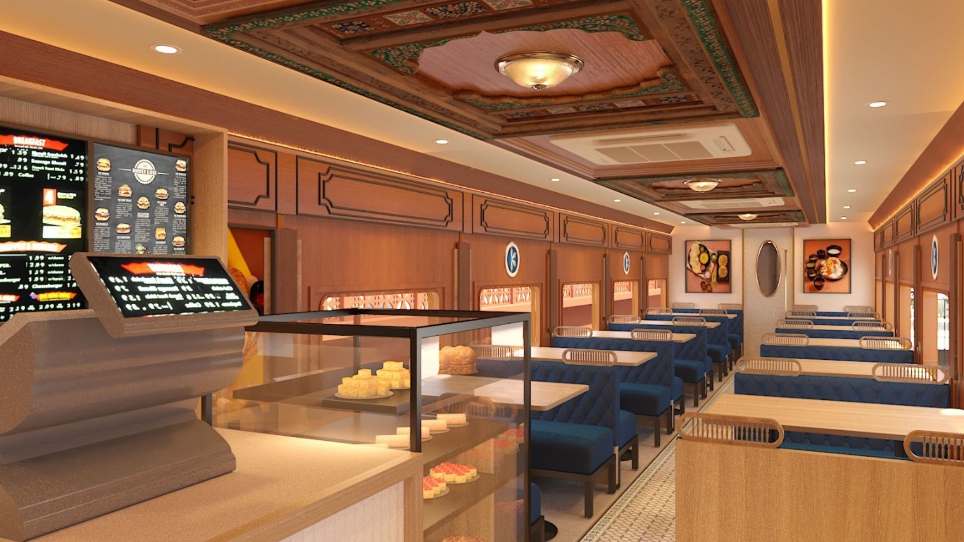 Kanha Delight Express Interior