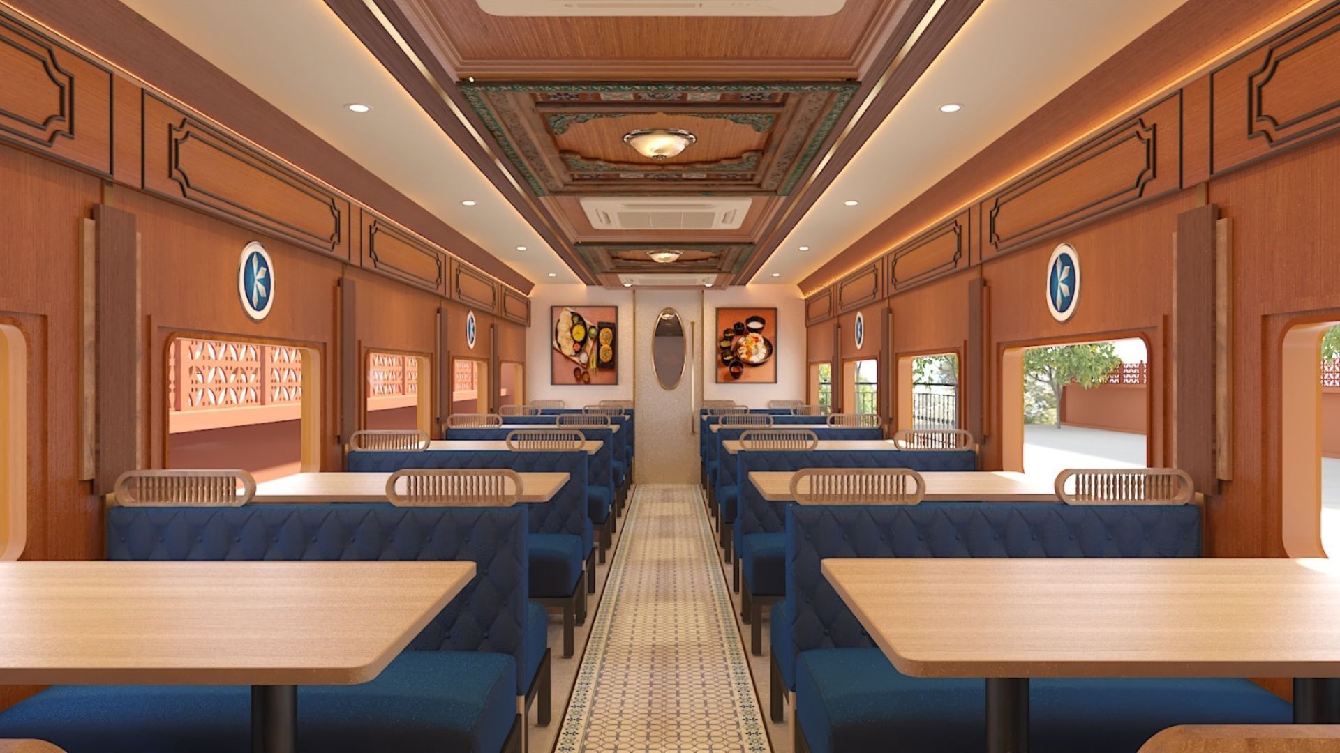 Kanha Delight Express Interior