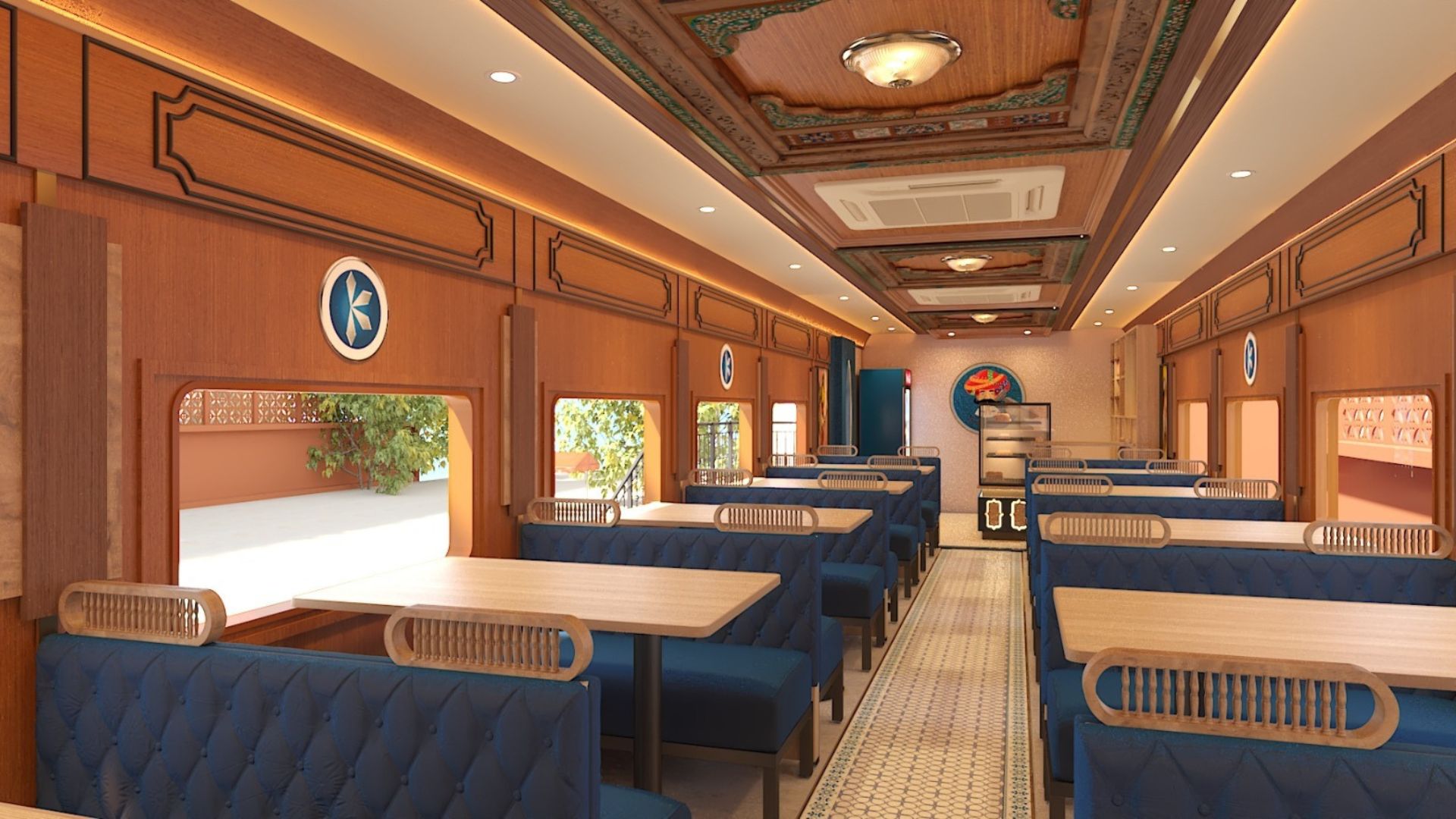 Kanha Delight Express Interior