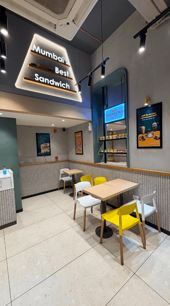 Sandwizzaa Interior