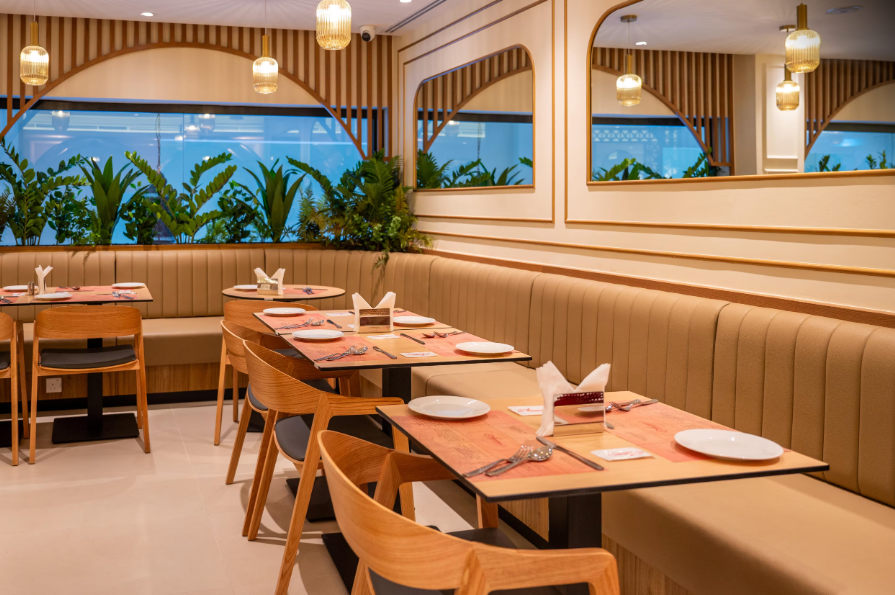 Aminia Dubai Restaurant Dining Area
