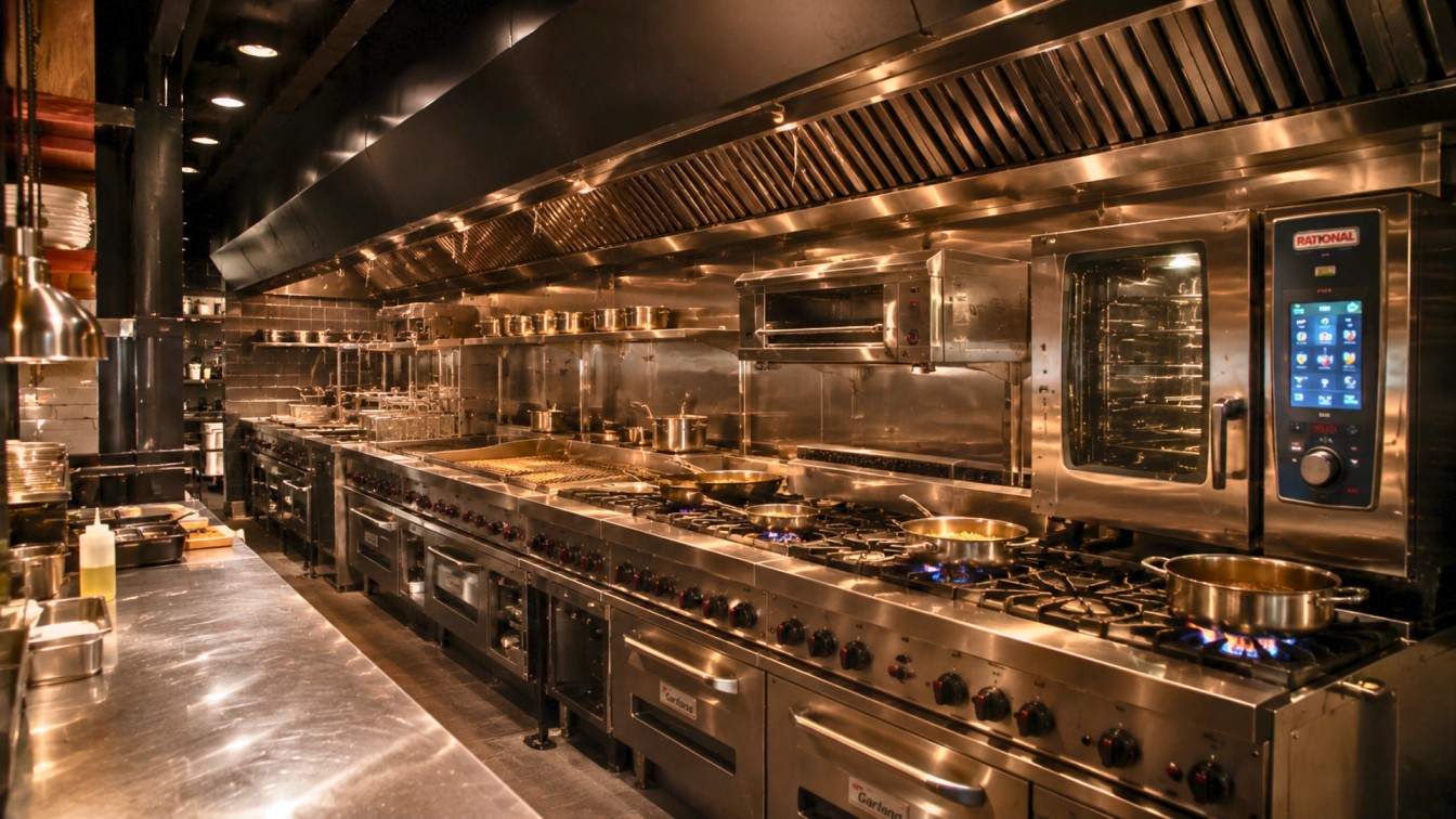 The Complete Commercial Kitchen Equipment Guide for Restaurants and Cafés