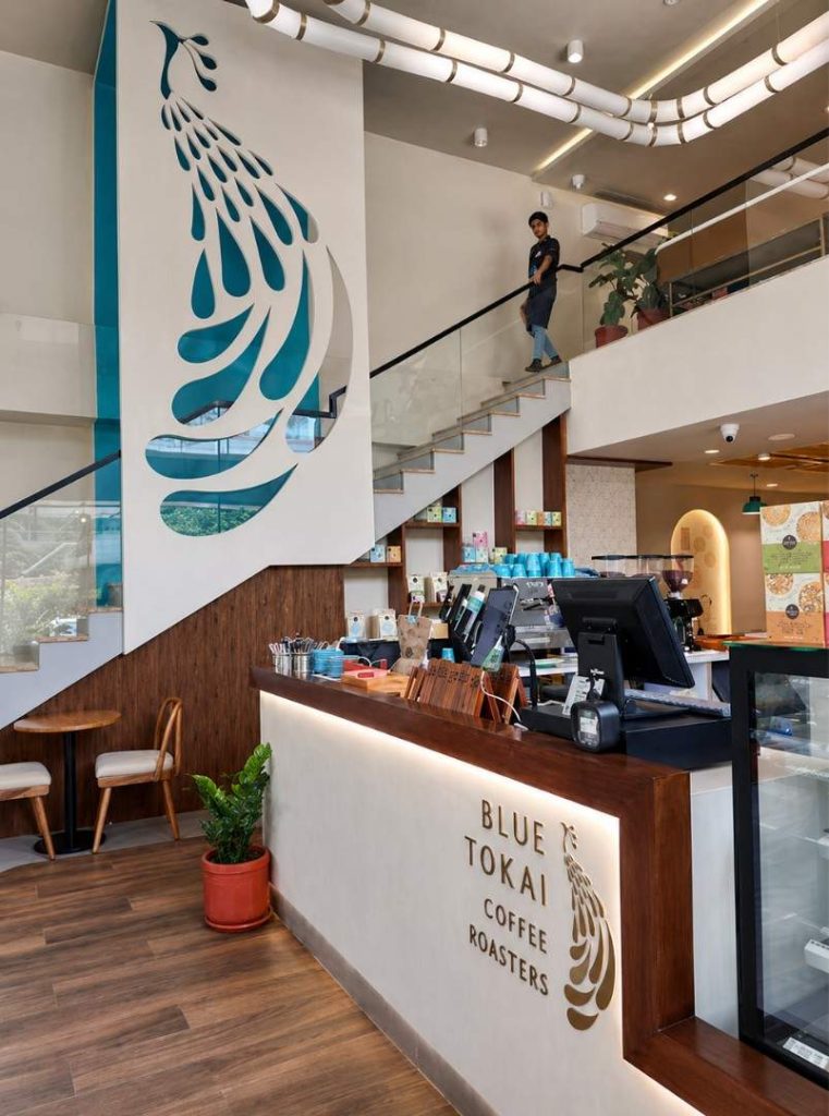 Blue Tokai Cafe Interior