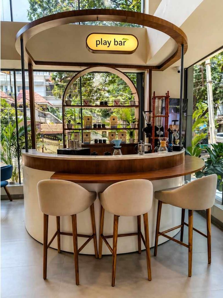 Blue Tokai Cafe Interior