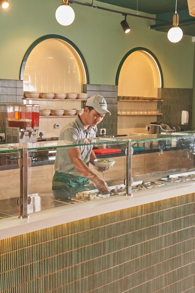 Harvest Salad Co. Interior