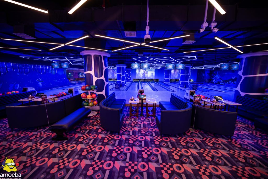 Amoeba Sports Bar Interior