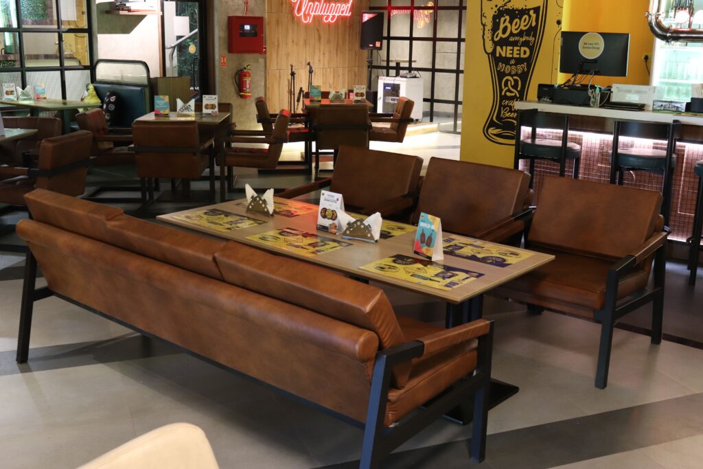 The Beer Café Interior