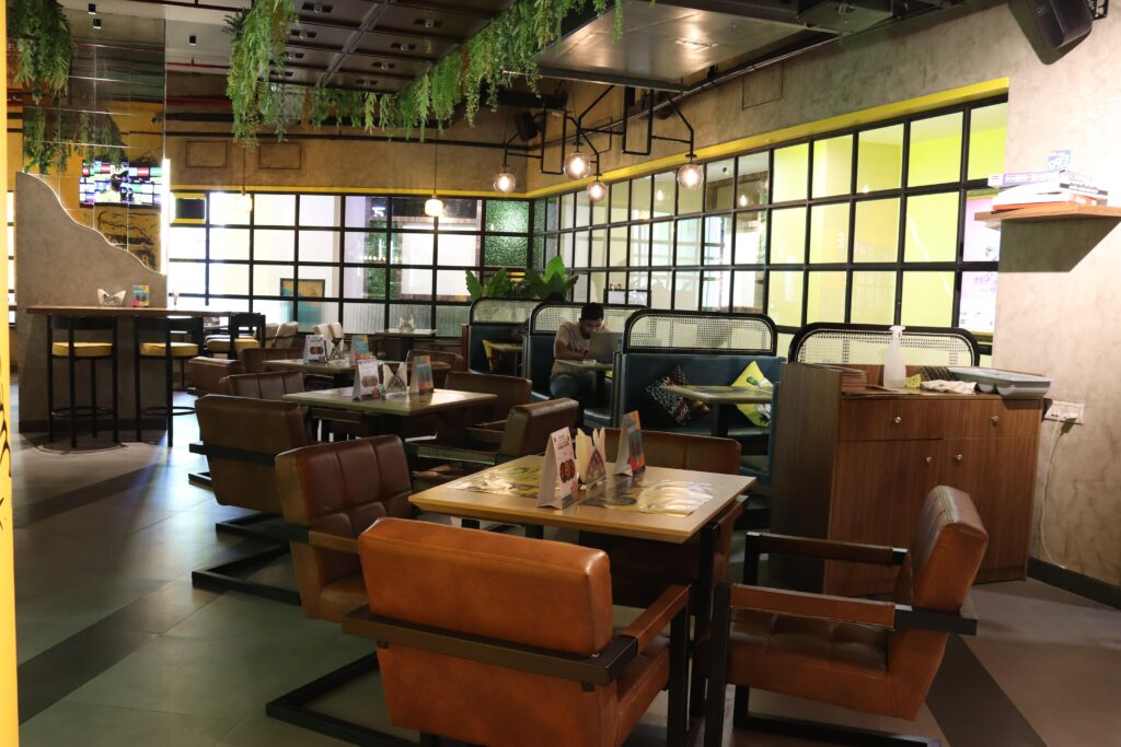 The Beer Café Interior