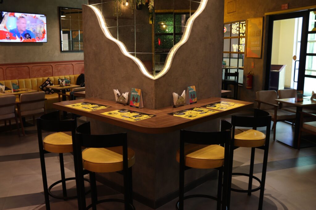 The Beer Café Interior