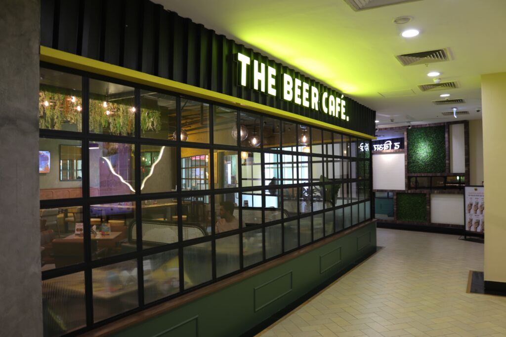The Beer Café Interior