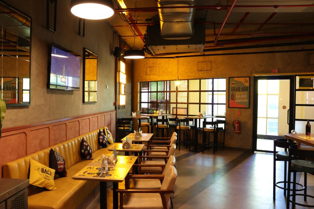 The Beer Café Interior