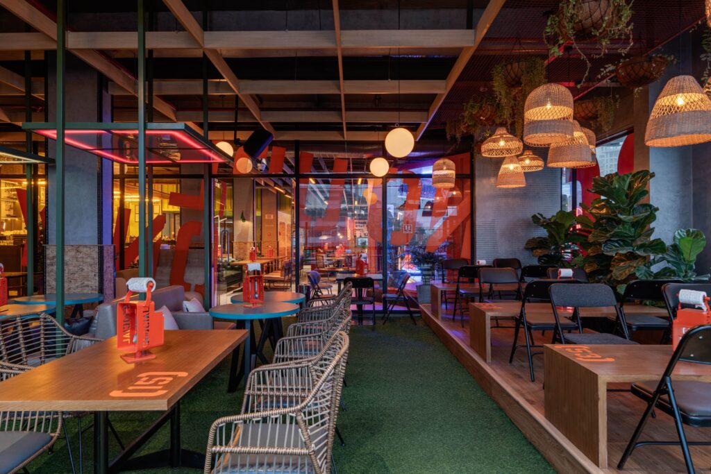 Social E-City Interior