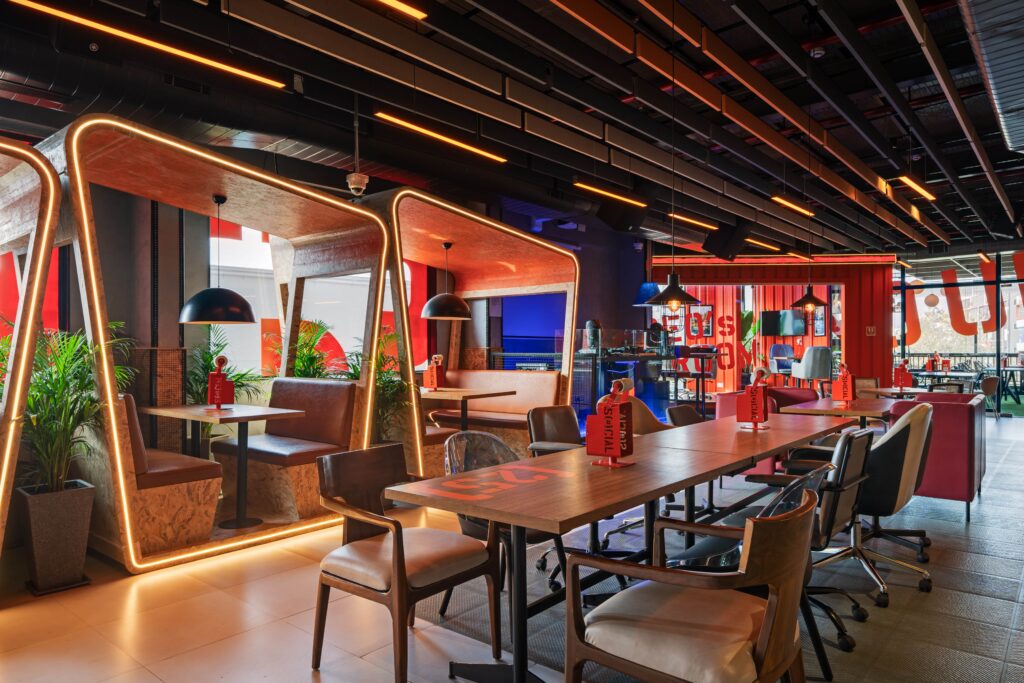Social E-City Interior