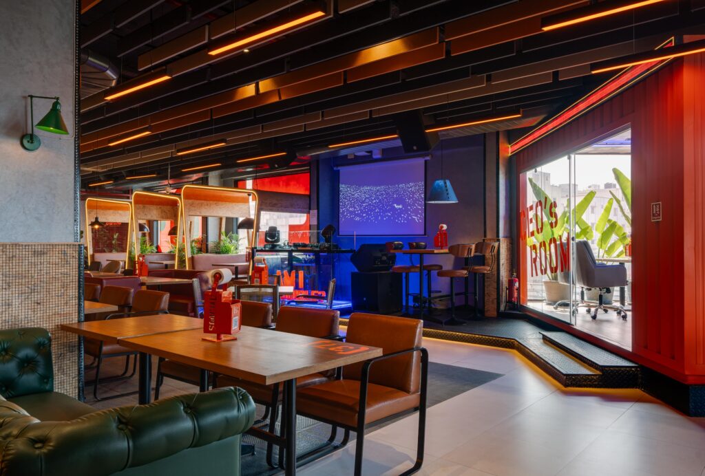 Social E-City Interior