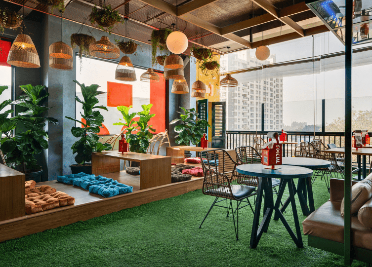 Social E-City Interior