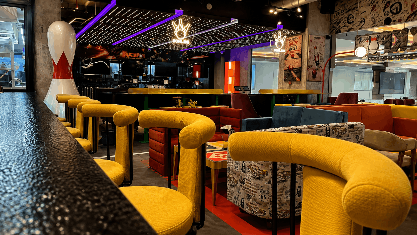 DDUCKPIN Lounge Seating Area
