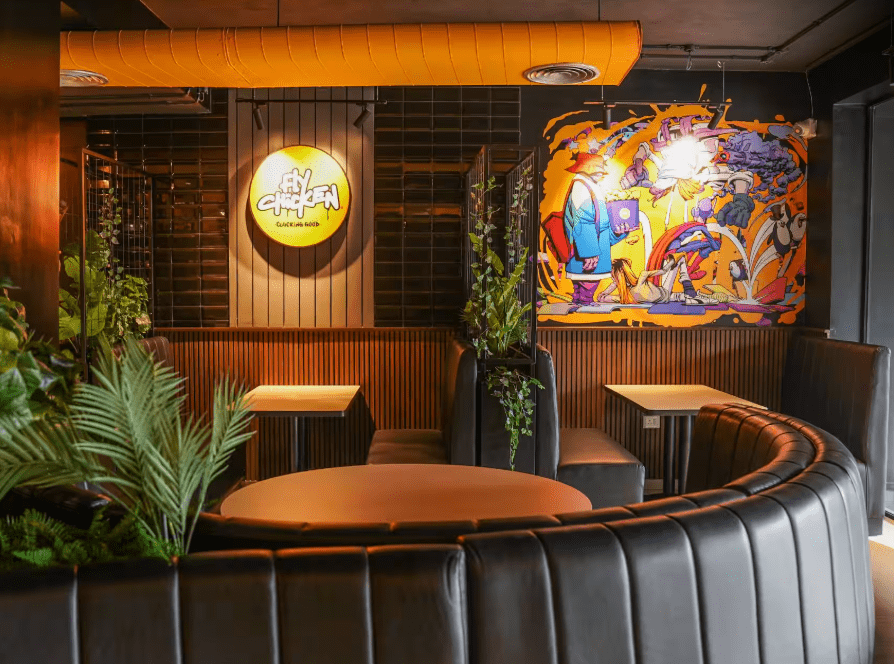 Fly Chicken Interior