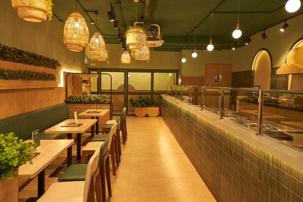 Harvest Salad Co. Interior