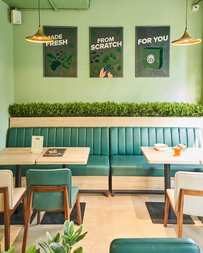 Harvest Salad Co. Interior